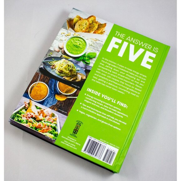 The 5-Ingredient Cookbook: Over 100 Easy Nutritious Meals 2022 HC First Edition - Picture 2 of 11